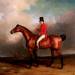Mr A. W. Tudor (Master of Foxhounds), on Horseback